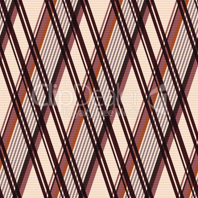 Rhombic seamless pattern in brown