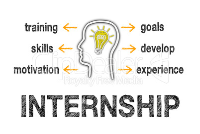 Internship Business Concept