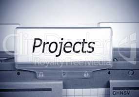 Projects Register Folder Index