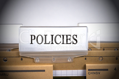 Policies Register Folder Index