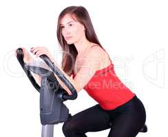 girl fitness exercise