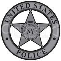 Badge New York Police Department