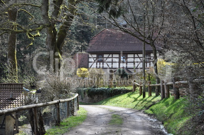 Weg in Brunnthal