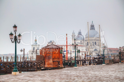 Di Santa Maria della Salute as seen from San Marco square