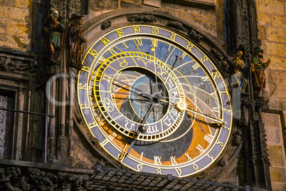 The Prague Astronomical Clock at Old City Hall