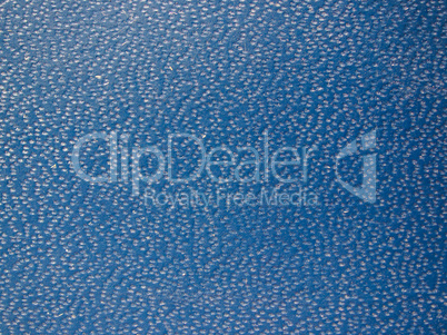 Blue leatherette background