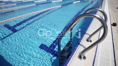 Ladder pool Water in a swimming pool