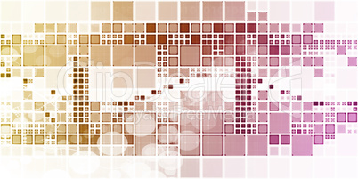 Abstract Squares Background