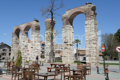 Aquädukt in Selcuk, Türkei