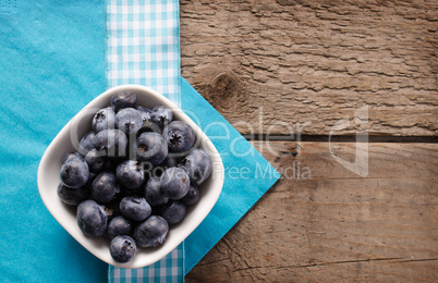 Fresh blueberries