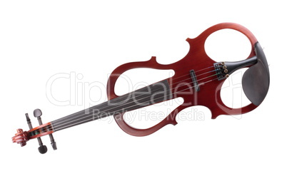 Electric Violin Isolated