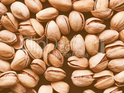 Retro looking Pistachios picture