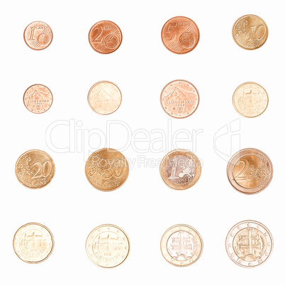 Euro coin - Slovakia vintage