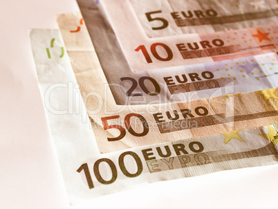 Euro note vintage