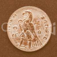 Greek coin vintage