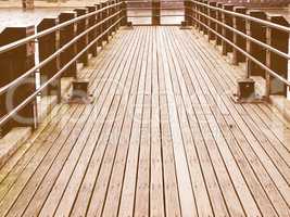 Deck pier vintage