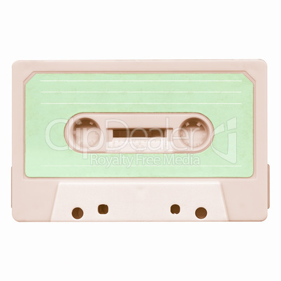 Tape cassette vintage