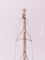 Telecommunication aerial tower vintage