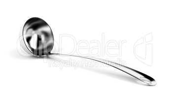 Silver ladle