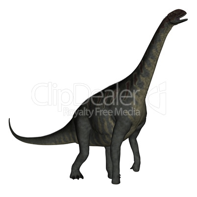 Jobaria dinosaur walking - 3D render