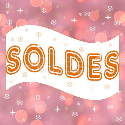 French winter sale, soldes