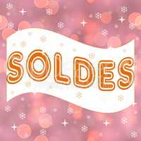 French winter sale, soldes