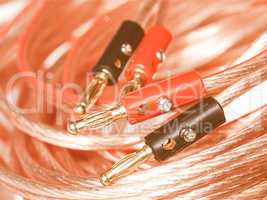 Audio cable vintage