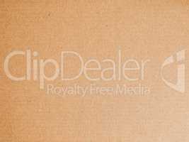 Retro looking Brown corrugated cardboard background