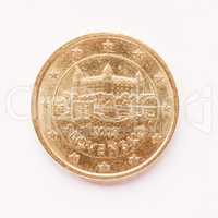 Slovak 50 cent coin vintage