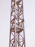Tower crane vintage
