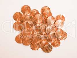 Dollar coins 1 cent vintage