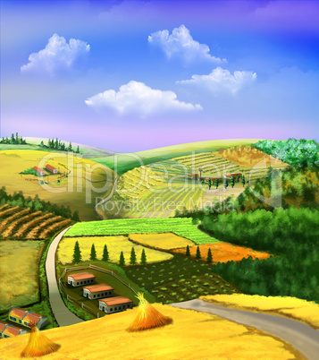 Rural landscape