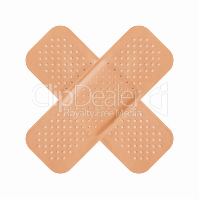 Adhesive bandage vintage