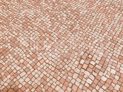 Retro looking Stone floor