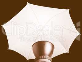 Lighting umbrella vintage