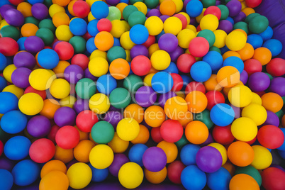 Colored sponge balls