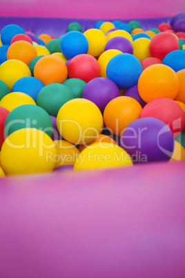 Colored sponge balls