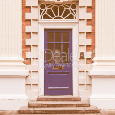 British door vintage