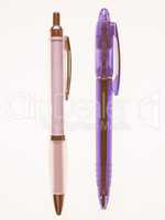 Blue and white pen vintage