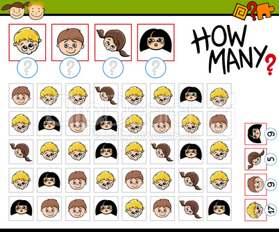 counting task for children