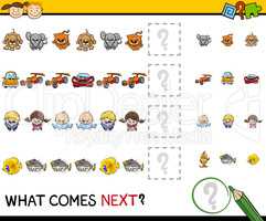 pattern task for preschoolers