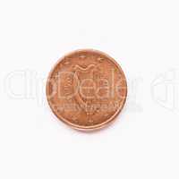 Irish 1 cent coin vintage