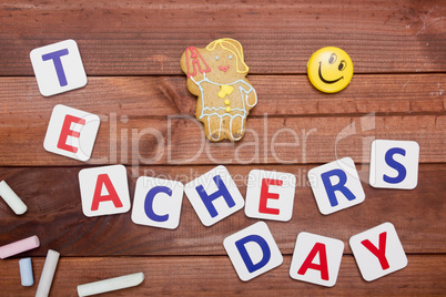 Teachers Day Congratulatory poster