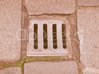 Manhole vintage