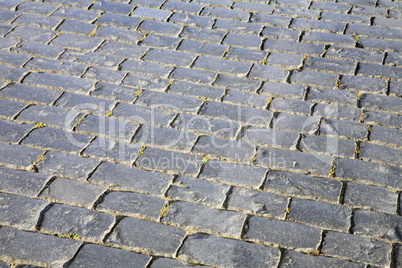 Cobblestone Pavement