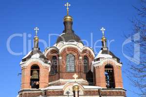 church in the winter daytime