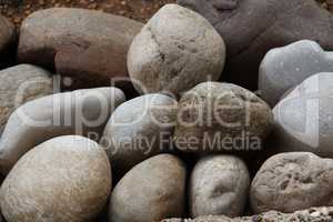 Round stones