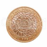 Pound coin - 2 Pounds vintage