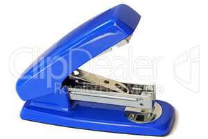 Stapler for papers of bright blue color