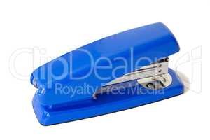 Stapler for papers of bright blue color